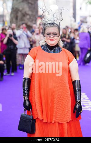 Jayde Adams besucht die Premiere der besten Tage am Odeon Leicester Square im Zentrum von London. Foto: Donnerstag, 15. Juni 2023. Stockfoto