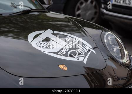 GT Tuners Club Rally 2023. Autofans in ihren Supersportwagen besuchen Westminster, bevor sie sich auf den Weg zum Gumball 3000 Car Event in Battersea machen Stockfoto