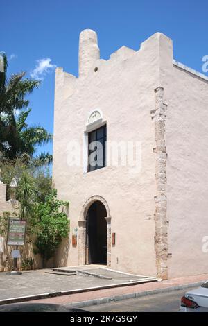 Museo San Roque Valladolid Mexiko Stockfoto