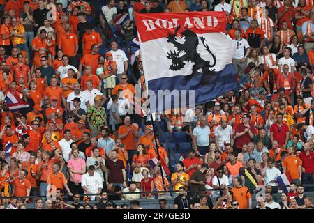 ROTTERDAM, Niederlande. , . NIEDERLANDE gegen KROATIEN – Holland Kroatien Halbfinale, Halbfinale der UEFA NATION LEAGUE IN den Niederlanden 2023 im Feijenoord 'De Kuip'-Stadion in Rotterdam am 14. Juni 2023. Foto und Korrespondenz von Jun QIAN/ATP Bilder (QIAN Jun/ATP/SPP) Kredit: SPP Sport Press Foto. Alamy Live News Stockfoto