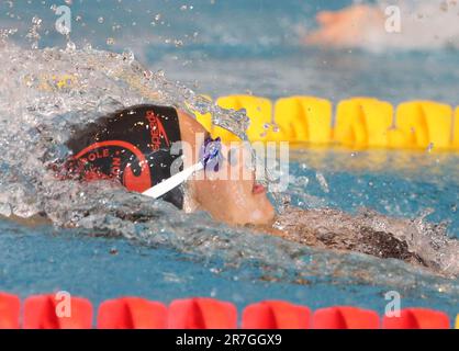 TEREBO Emma von AMIENS METROPOLE NATATION Women Final 200 M Backstroke während der French Elite Swimming Championships am 16. Juni 2023 in Rennes, Frankreich - Photo Laurent Lairys / MAXPPP Stockfoto