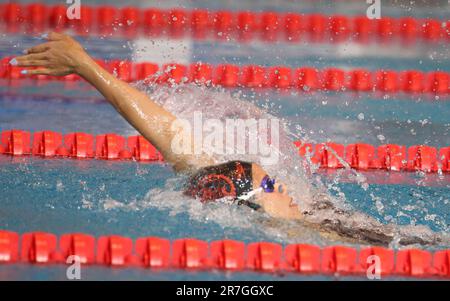 TEREBO Emma von AMIENS METROPOLE NATATION Women Final 200 M Backstroke während der French Elite Swimming Championships am 16. Juni 2023 in Rennes, Frankreich - Photo Laurent Lairys / MAXPPP Stockfoto