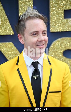 London, Großbritannien. 15. Juni 2023. John Galea besucht die Weltpremiere der größten Tage, DEN ODEON Luxe Leicester Square. Kredit: Siehe Li/Picture Capital/Alamy Live News Stockfoto