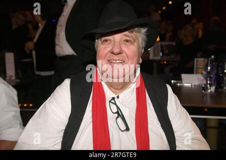 München, Deutschland. 15. Juni 2023. Michael Schanze feiert die Abschieds- und Geburtstagsparty von Georg Dingler (Radio Gong) im GOP Varieté-Theater Credit: Felix Hörhager/dpa/Alamy Live News Stockfoto