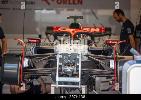 Scuderia AlphaTauri Car. An Tag 1 der FORMEL 1 PIRELLI GRAND PRIX DU CANADA 2023 - vom 15. Bis 18. Juni 2023 in Montreal, Quebec, Kanada Stockfoto