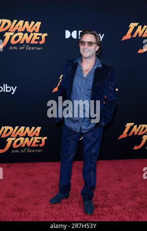 14. Juni 2023, Los Angeles, Kalifornien, USA: LOS ANGELES, KALIFORNIEN - JUNI 14: Thomas Kretschmann bei der Premiere von Indiana Jones und das Wahlrad des Schicksals im Dolby Theatre (Bild: © Nina Prommer/ZUMA Press Wire) NUR REDAKTIONELLE VERWENDUNG! Nicht für den kommerziellen GEBRAUCH! Stockfoto