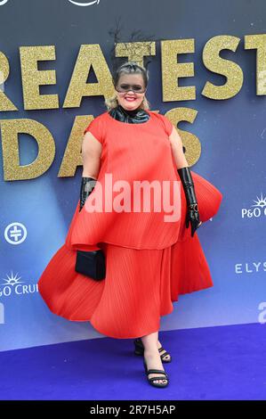 London, Großbritannien. 15. Juni 2023. Jayde Adams besucht die Weltpremiere der größten Tage, DEN ODEON Luxe Leicester Square. Kredit: Siehe Li/Picture Capital/Alamy Live News Stockfoto