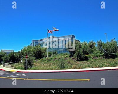 East County Hall of Justice Oberster Gerichtshof von Kalifornien, County of Alameda, Dublin, Kalifornien Stockfoto