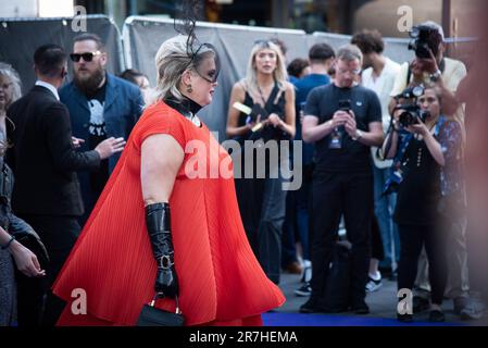 London, Großbritannien. 15. Juni 2023. Jayde Adams besucht die „Greatest Days“-Weltpremiere am Odeon Luxe Leicester Square. Kredit: SOPA Images Limited/Alamy Live News Stockfoto