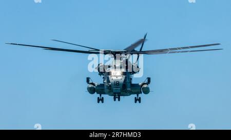 Der fantastische Sea Hallion Hubschrauber. Stockfoto