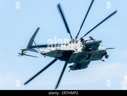 Der fantastische Sea Hallion Hubschrauber. Stockfoto