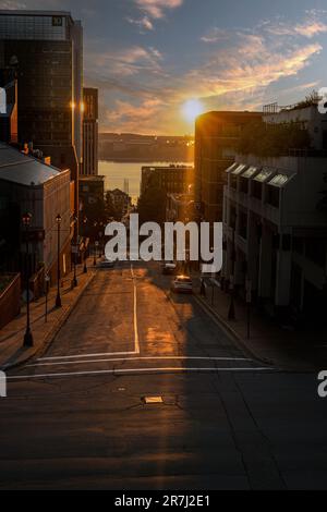 Halifax Street Kanada Stockfoto