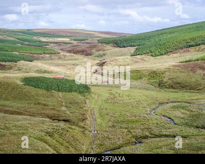 Die britische Landschaft bietet Millionen von atemberaubenden Ausblicken über das ganze Land für Einheimische und Besucher aus der ganzen Welt. Stockfoto