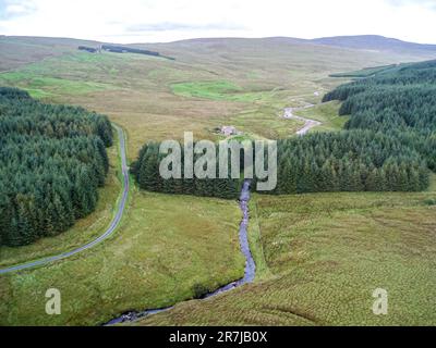 Die britische Landschaft bietet Millionen von atemberaubenden Ausblicken über das ganze Land für Einheimische und Besucher aus der ganzen Welt. Stockfoto