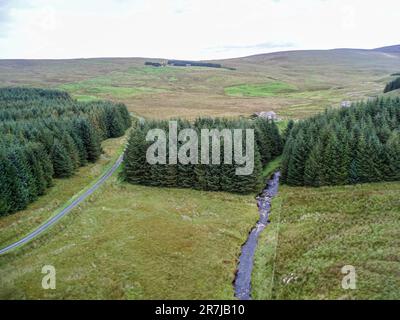 Die britische Landschaft bietet Millionen von atemberaubenden Ausblicken über das ganze Land für Einheimische und Besucher aus der ganzen Welt. Stockfoto