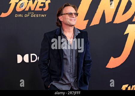 Thomas Kretschmann bei der Premiere des Kinofilms „Indiana Jones and the Dial of Destiny / Indiana Jones und das Rad des Schicksals“ im Dolby Theatre. Los Angeles, 14.06.2023 Stockfoto