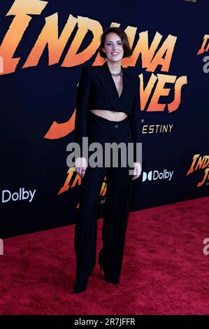 Phoebe Waller-Bridge bei der Premiere des Kinofilms „Indiana Jones and the Dial of Destiny / Indiana Jones und das Rad des Schicksals“ im Dolby Theatre. Los Angeles, 14.06.2023 Stockfoto