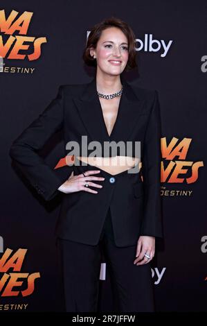 Phoebe Waller-Bridge bei der Premiere des Kinofilms „Indiana Jones and the Dial of Destiny / Indiana Jones und das Rad des Schicksals“ im Dolby Theatre. Los Angeles, 14.06.2023 Stockfoto