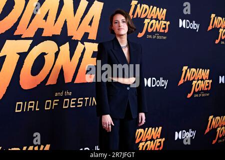 Phoebe Waller-Bridge bei der Premiere des Kinofilms „Indiana Jones and the Dial of Destiny / Indiana Jones und das Rad des Schicksals“ im Dolby Theatre. Los Angeles, 14.06.2023 Stockfoto