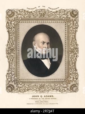 John Quincy Adams 1846 Stockfoto