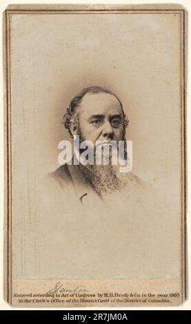 Edwin McMasters Stanton c. 1865 Stockfoto