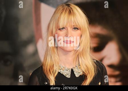 Edith Bowman, die europäische Premiere von Michael Jackson: Das Leben einer Ikone, Empire Leicester Square, London. UK Stockfoto