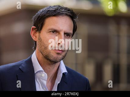 Den Haag, Niederlande. 16. Juni 2023. Wopke Hoekstra, Außenminister, im Binnenhof vor dem wöchentlichen Ministerrat. ANP SEM VAN DER WAL/Alamy Live News niederlande out - belgien out Stockfoto