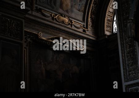 Cupola chiesa im Vatikan, Rom, Vatikanstadt Rom, wunderschöne Kuppel einer römischen Kirche Stockfoto