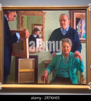 Naples, Florida, USA. 08. März 2023 Gemälde von Wim Heldens im Baker Museum in Naples, Florida, Mittwoch, 8. März 2023. Kredit: Jennifer Graylock-Graylock.com Stockfoto