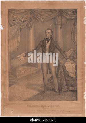 Richard Mentor Johnson 1833 Stockfoto