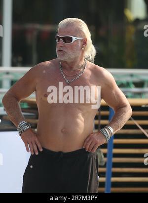 Rennes, Frankreich. 16. Juni 2023. Philippe Lucas bei der französischen Elite-Schwimmmeisterschaft am 16 2023. Juni in Rennes, Frankreich. Foto: Laurent Lairys/ABACAPRESS.COM Kredit: Abaca Press/Alamy Live News Stockfoto