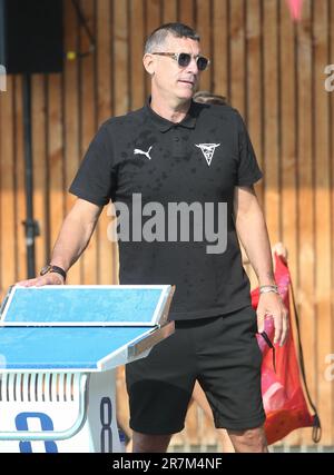 Rennes, Frankreich. 16. Juni 2023. Franck Esposito bei den französischen Elite Swimming Championships am 16 2023. Juni in Rennes, Frankreich - Foto Laurent Lairys/DPPI Credit: DPPI Media/Alamy Live News Stockfoto