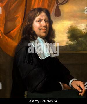 Self-Portrait by Jan Steen, circa 1670, Rijksmuseum, Amsterdam, Niederlande, Europa, Stockfoto