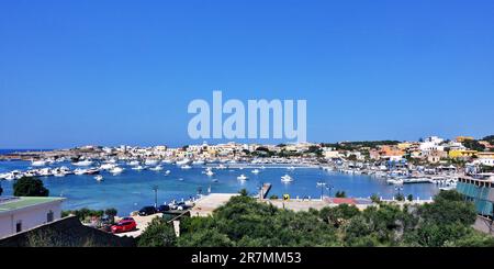 Bild vom Naturschutzgebiet Lampedusa Island. Sizilien, Italien Stockfoto