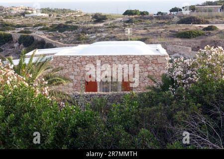 Bild vom Naturschutzgebiet Lampedusa Island. Sizilien, Italien Stockfoto