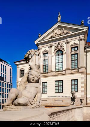 Fryderyk Chopin Museum, Ostrogski Palast, Warschau, Masowisches Woiwodschaft, Polen Stockfoto