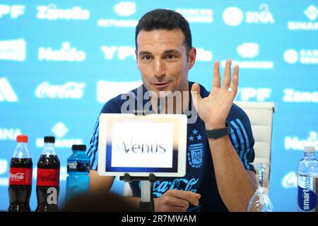 Leonel Scaloni, argentinischer Trainer Stockfoto