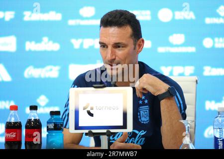 Leonel Scaloni, argentinischer Trainer Stockfoto