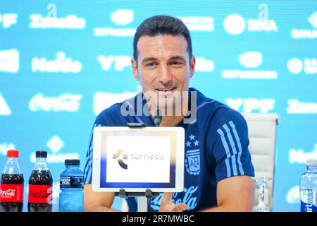 Leonel Scaloni, argentinischer Trainer Stockfoto