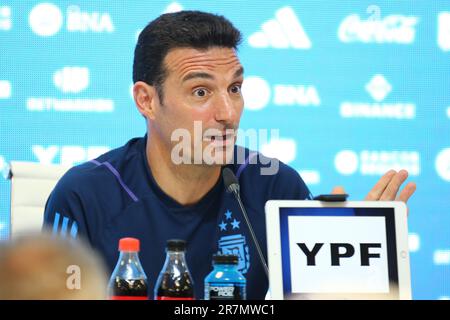 Leonel Scaloni, argentinischer Trainer Stockfoto