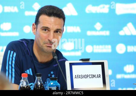 Leonel Scaloni, argentinischer Trainer Stockfoto