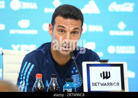 Leonel Scaloni, argentinischer Trainer Stockfoto