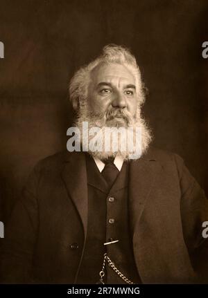 Alexander Graham Bell, Halblängenporträt, Frank M. Boteler, 1904 Stockfoto