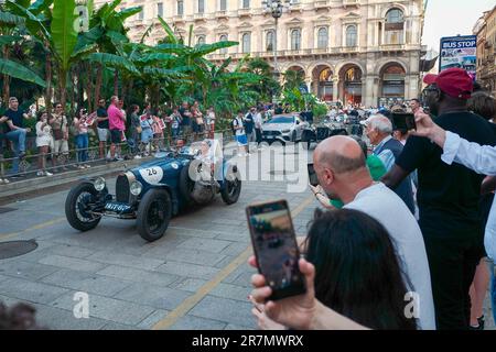 Mailand, Italien. 16. Juni 2023. MILAN - 1000 Meilen 2023. Redaktionelle Verwendung Nur Kredit: Independent Photo Agency/Alamy Live News Stockfoto