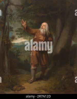 Mr. Hackett, in der Figur von Rip Van Winkle c. 1832 Stockfoto