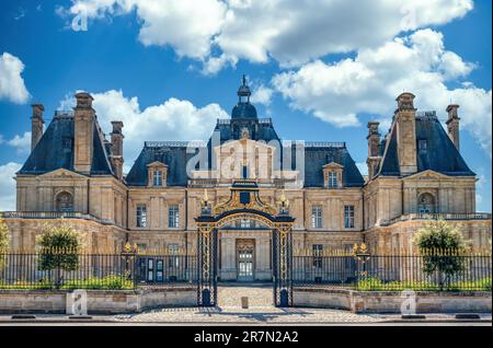 Historisches Schloss Maisons Laffitte, in der Nähe von Paris - Frankreich Stockfoto