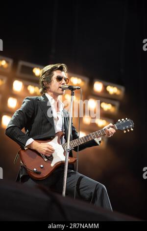 London, Großbritannien. 16. Juni 2023 Arctic Monkeys spielen live im Emirates Stadium. Cristina Massei/Alamy Live News Stockfoto