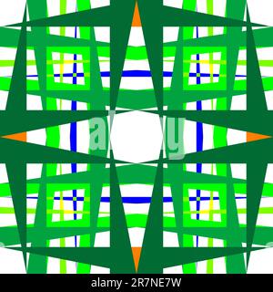 Abstrakte geometrische Formen, Vektorgrafiken; mehr Texturen in meiner Galerie Stock Vektor