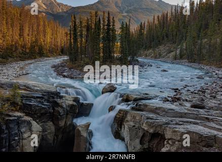 Banff und Jasper National Parak in Alberta, Kanada Stockfoto