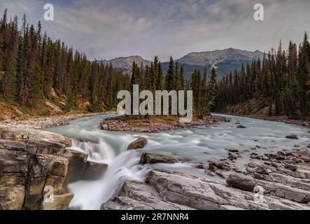 Banff und Jasper National Parak in Alberta, Kanada Stockfoto